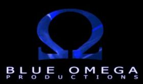Blue Omega logo