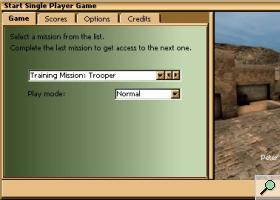 Tactical-Ops: Single Player Dialog